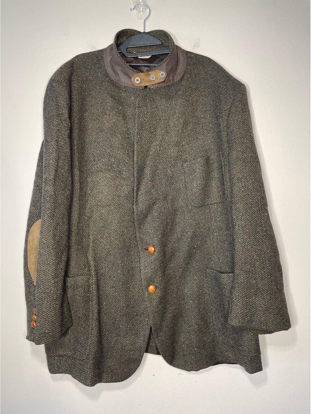 Canyon Ridge Vintage Pure Wool Tweed Sport Academia Coat 55